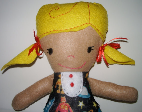 Robots and Rockets Rag Doll