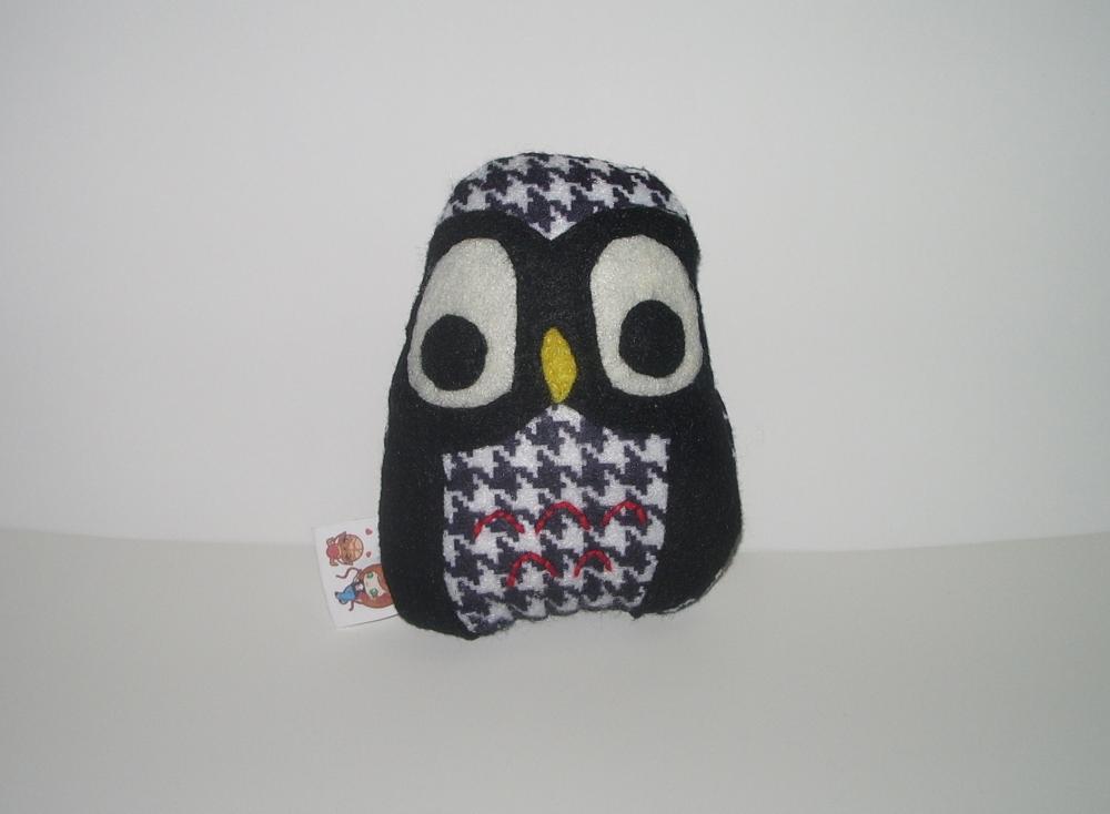 Hipster Owl Plushie